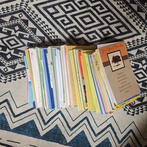 Assorted Colorful Greeting Card Lot